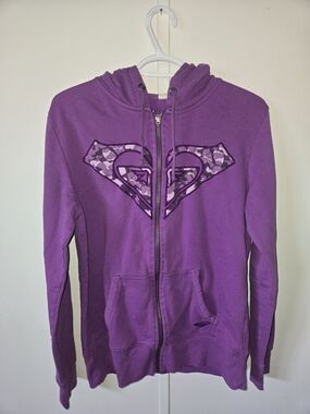 Y2k Roxy Zip Sweater